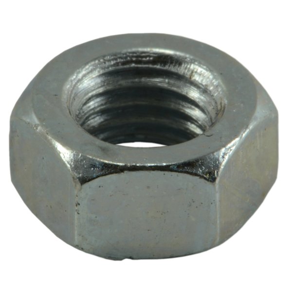 Midwest Fastener Hex Nut, M7-1.00, Steel, Class 8, Zinc Plated, 100 PK 06874